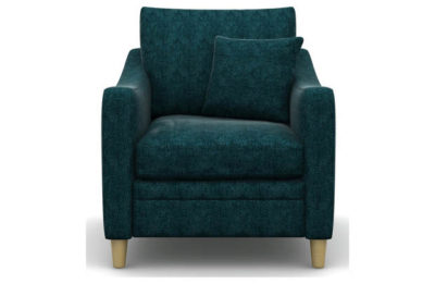 Heart of House Newbury Fabric Chair - Teal